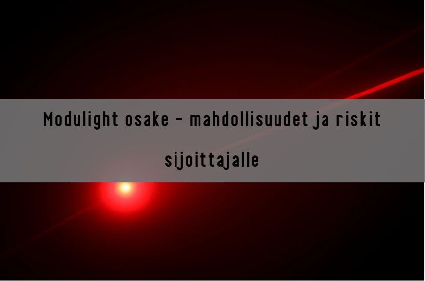 Modulight osake – sijoittajan opas